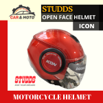STUDDS ICON (OPEN FACE HELMET)