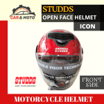 STUDDS ICON (OPEN FACE HELMET)