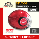 STUDDS ICON (OPEN FACE HELMET)