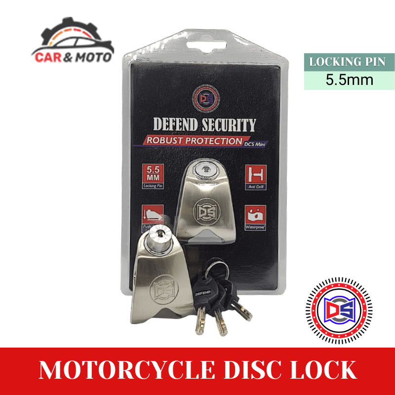 Defend Security Mini Disc Lock