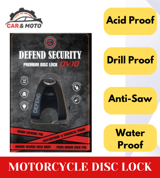 DV10 Premium Disc Lock
