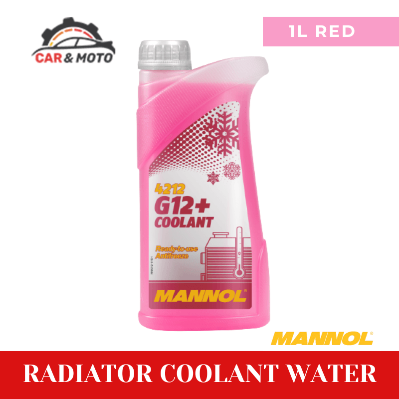 Mannol 1L Coolant G12+ RED