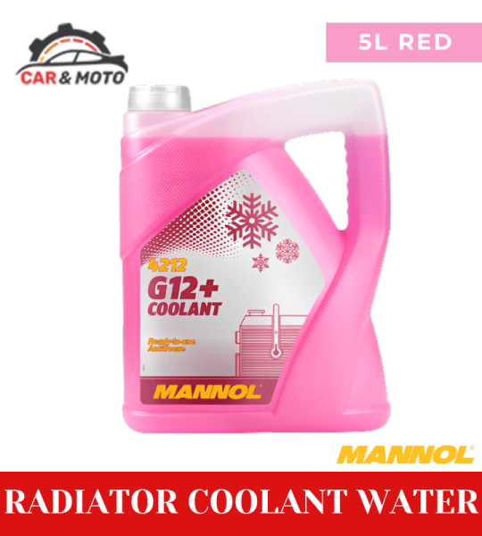 Mannol 5L Coolant G12+ RED