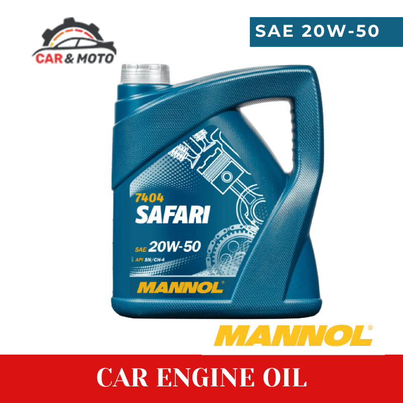 Mannol Safari 4L 20W-50