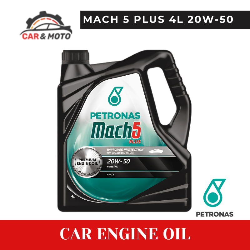 MACH 5 PLUS 4L 20W-50