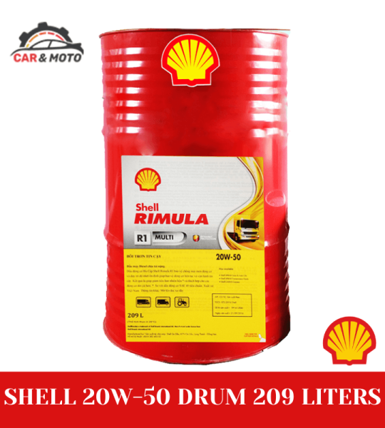 Shell Rim R1 Multi 209L 20W-50