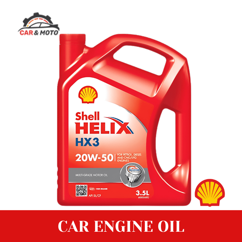 Shell Helix HX3 3.5L 20W-50