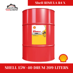 Shell Rim R4X 209L 15W-40