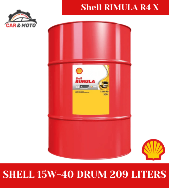 Shell Rim R4X 209L 15W-40