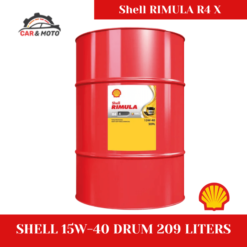Shell Rim R4X 209L 15W-40