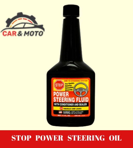 Stop Power Steering Fluid