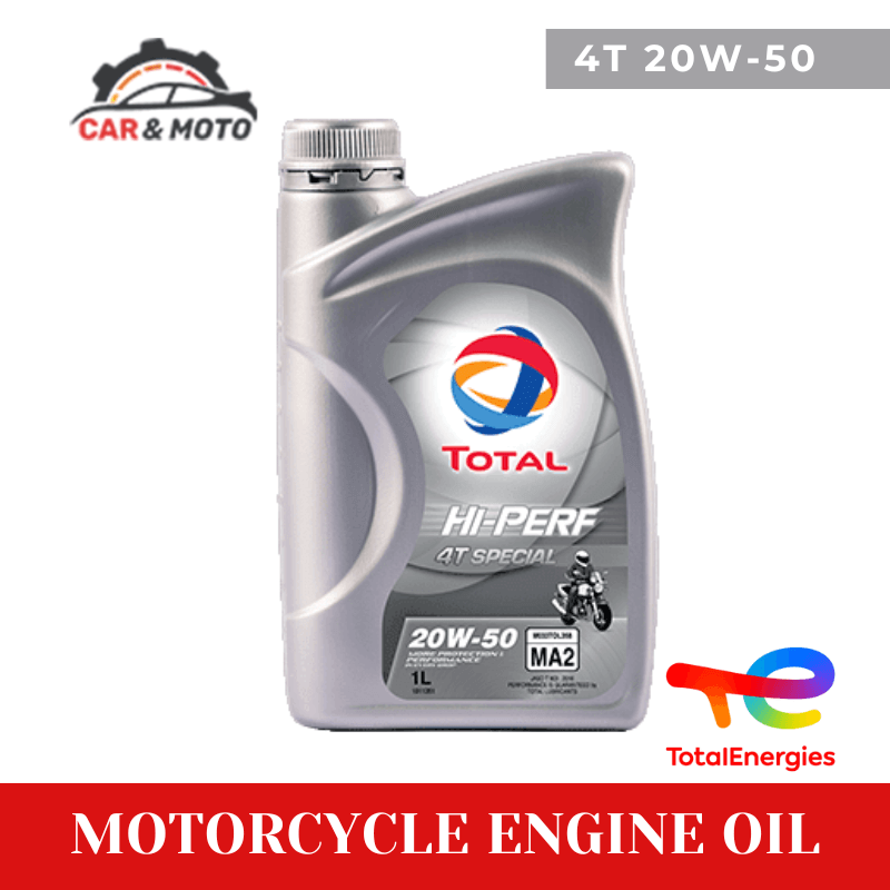 TOTAL HI-PERF 4T 20W-50