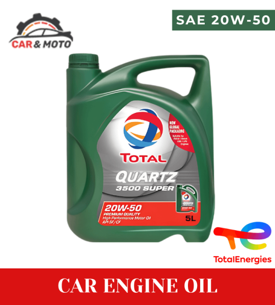 TOTAL QUARTZ 3500 5L 20W-50